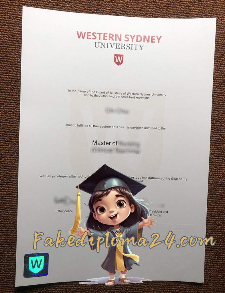 Western Sydney University Degree