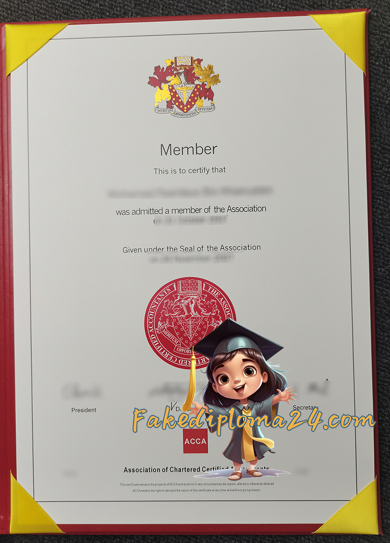 ACCA Certificate