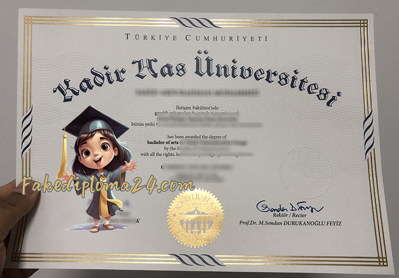 Kadir Has Üniversitesi degree