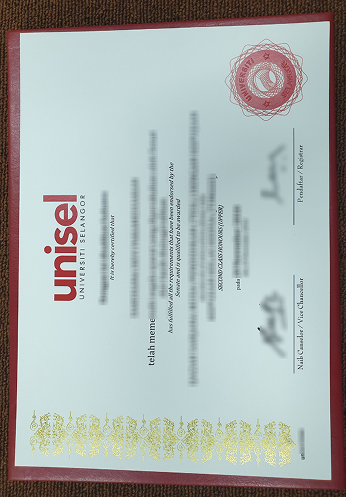 UNISEL diploma