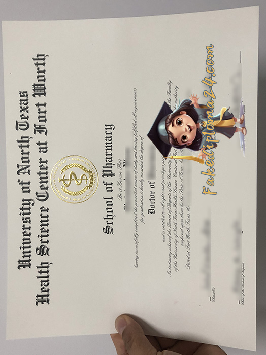 UNTHSC diploma