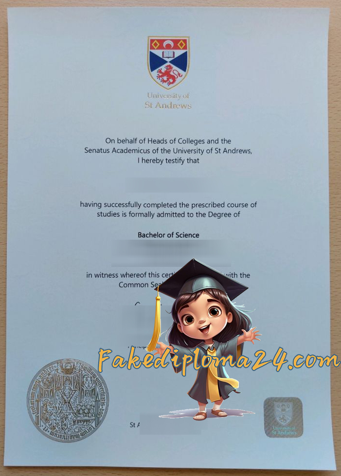 University of St Andrews degree