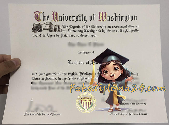 University of Washington diploma