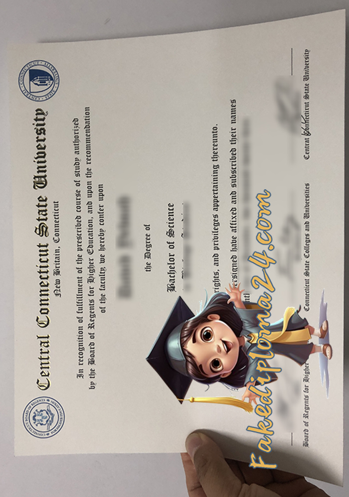 CCSU diploma