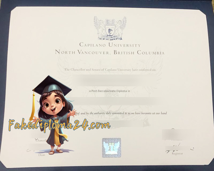 Capilano University (CapU) diploma