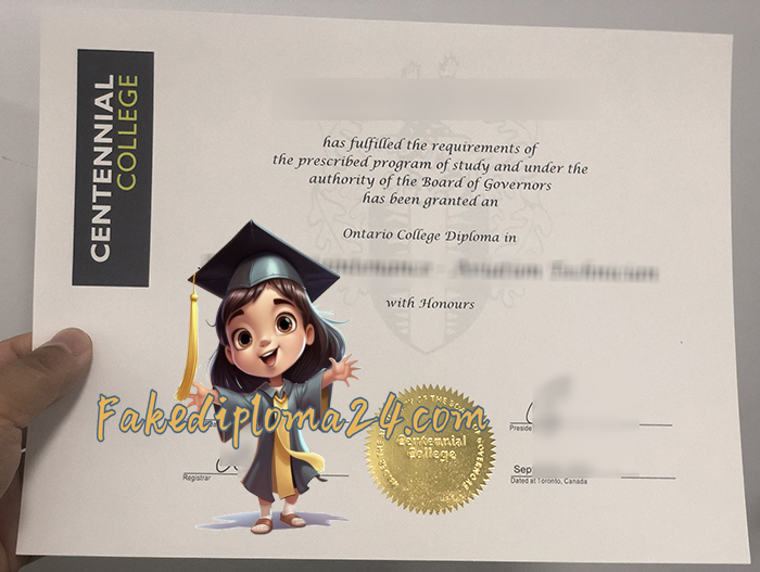 Centennial College Diploma