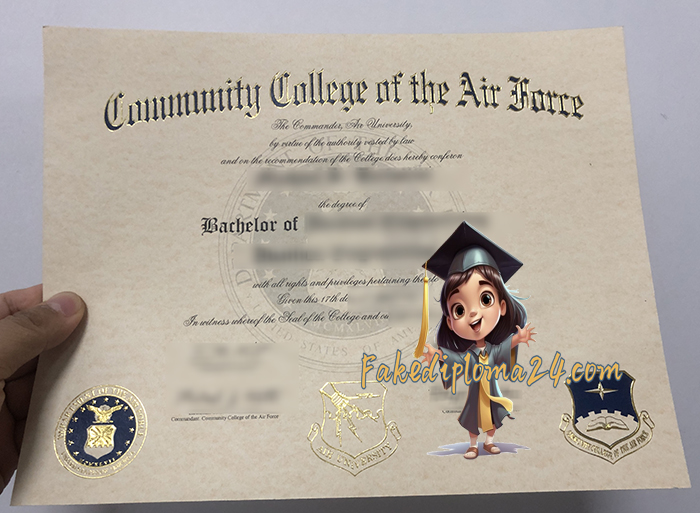 Community College of the Air Force degree