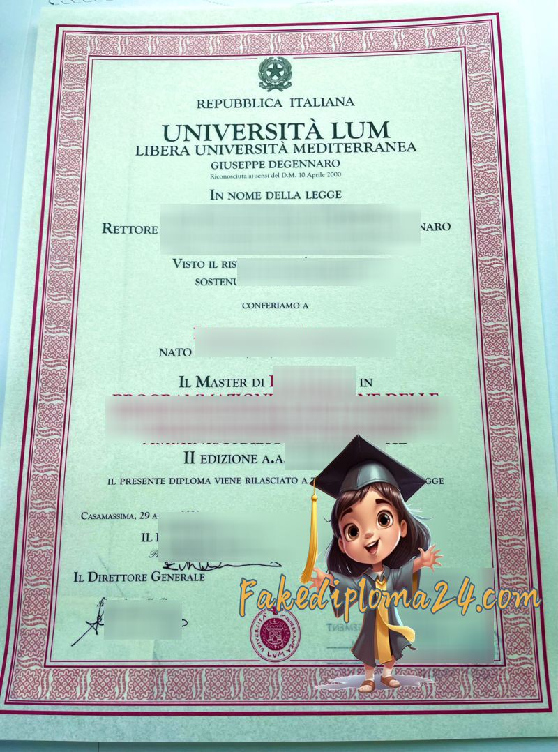 Libera Università Mediterranea diploma