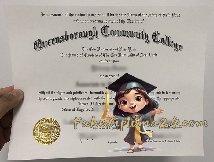 QCC degree certificate