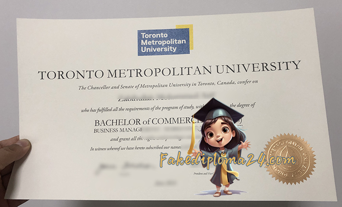 Toronto Metropolitan University Degree