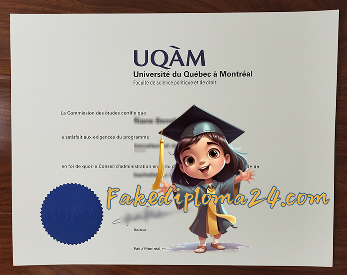 UQAM degree