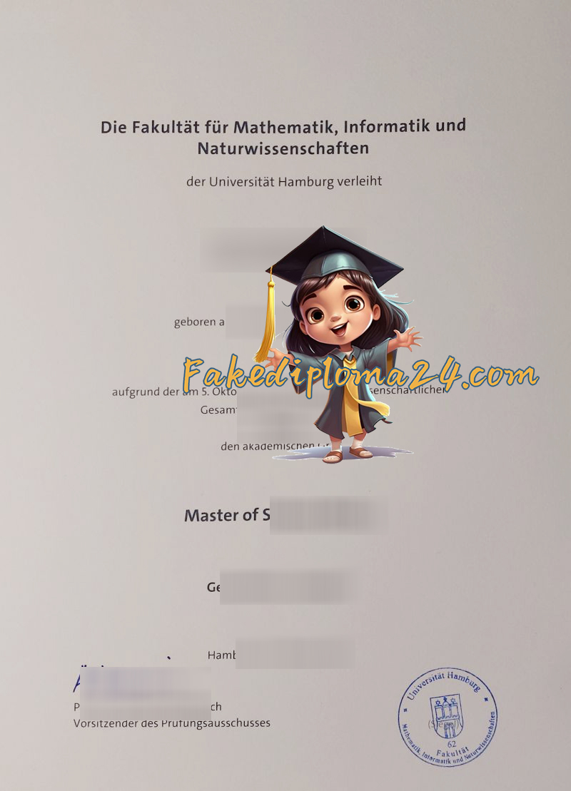 Universität Hamburg diploma