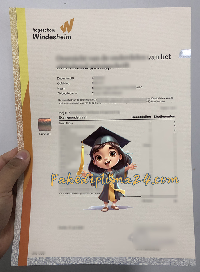 Hogeschool Windesheim transcript