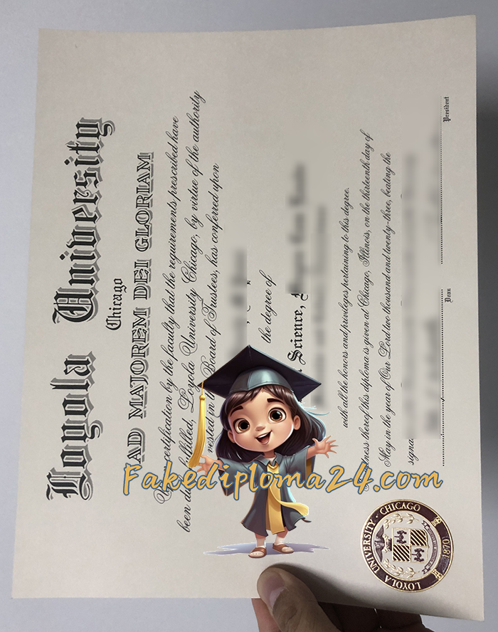 LUC diploma certificate