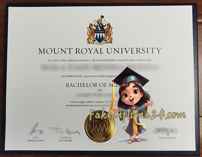 Mount Royal University degree