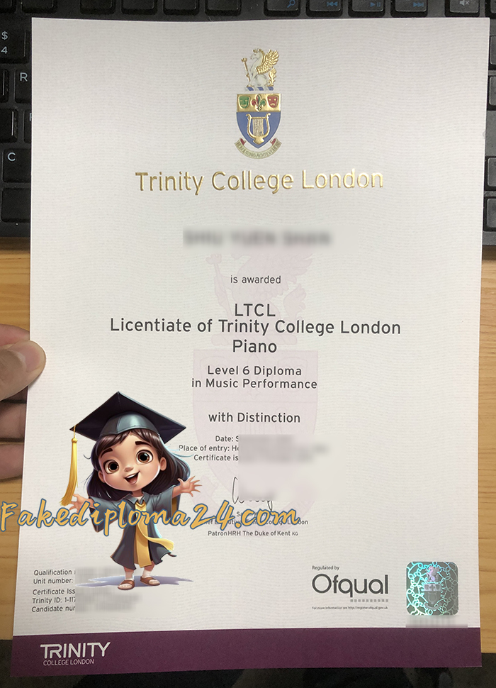 Trinity College London Level 6 Diploma