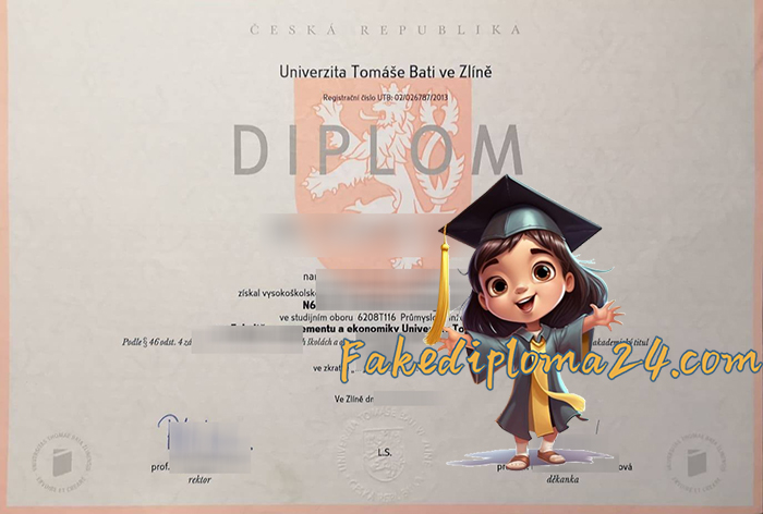 Univerzita Tomáše Bati ve Zlíně diploma