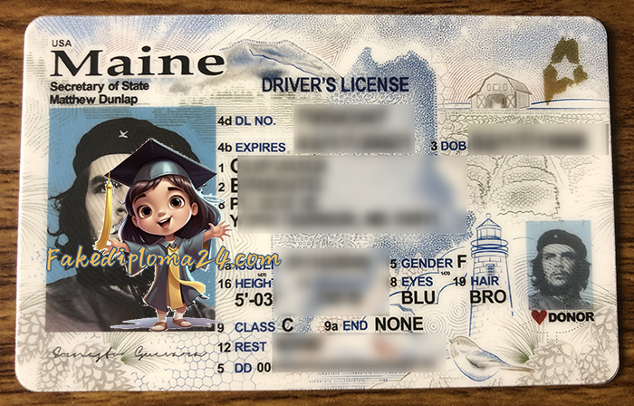 Maine driver’s license