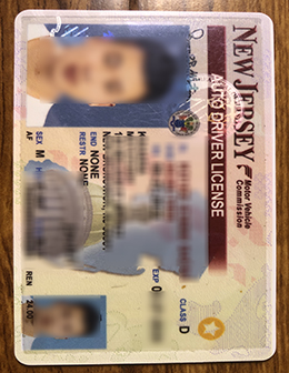 New Jersey ID Cards, Scannable New Jersey driver’s license