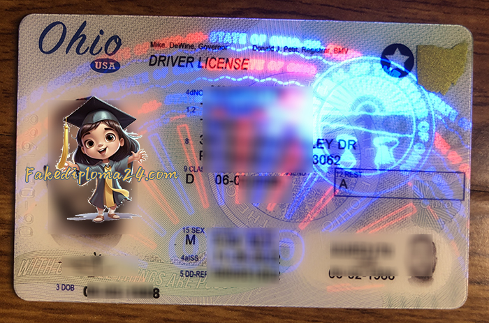 Ohio ID, Scannable Ohio driver’s license