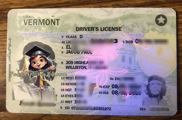 VERMONT ID, VERMONT driver’s license