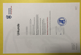 Technische Hochschule Georg Agricola Urkunde sample