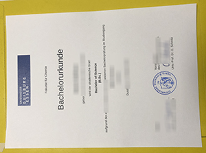 Universität Duisburg-Essen Urkunde