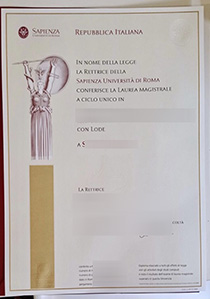 Sapienza Università di Roma Laurea